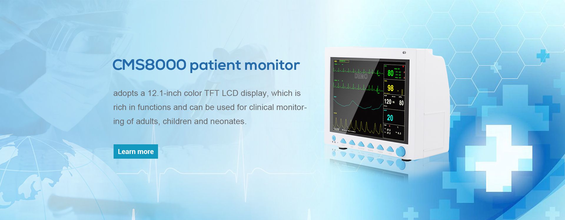 CMS8000 Muilti parameter patient monitor