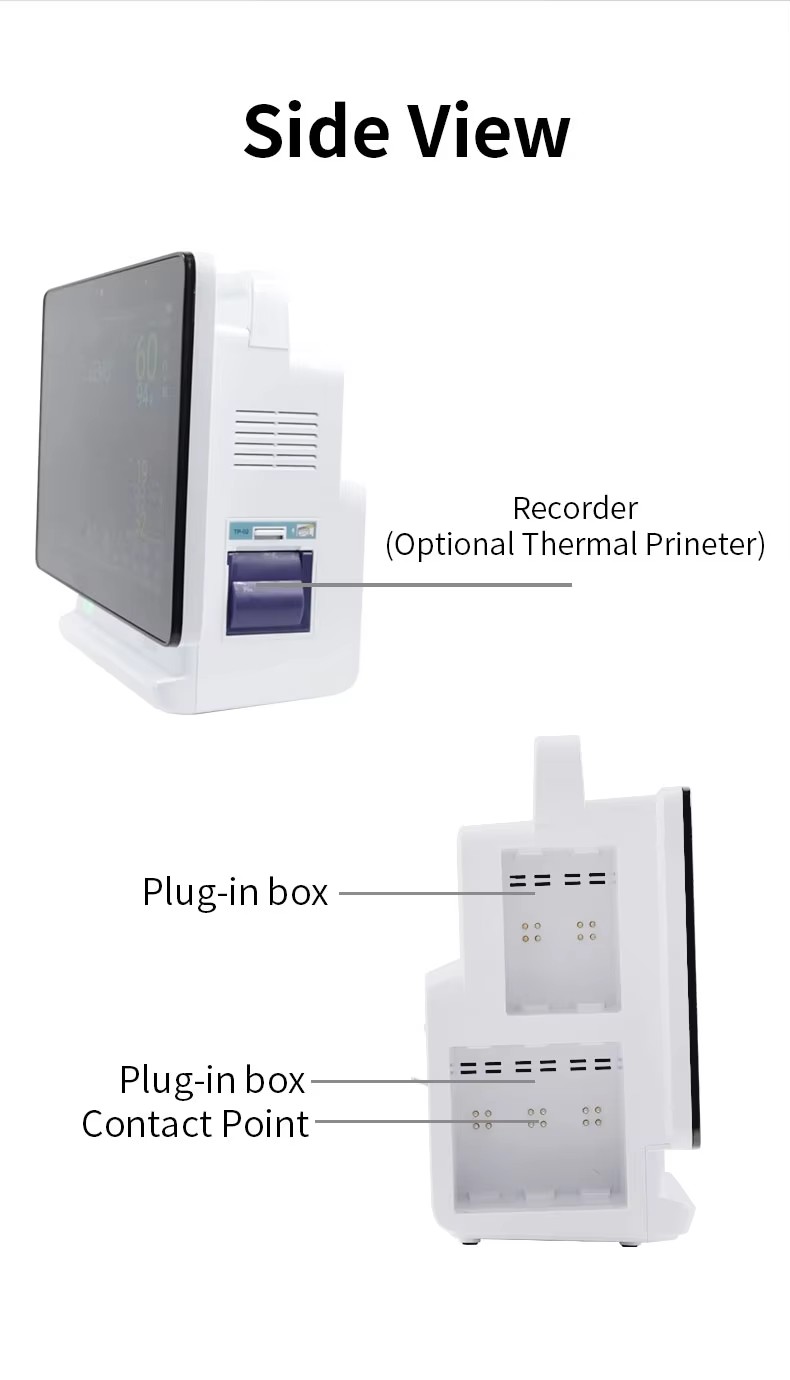 TS15 Medical Monitor 15 Inches Patient Monitor