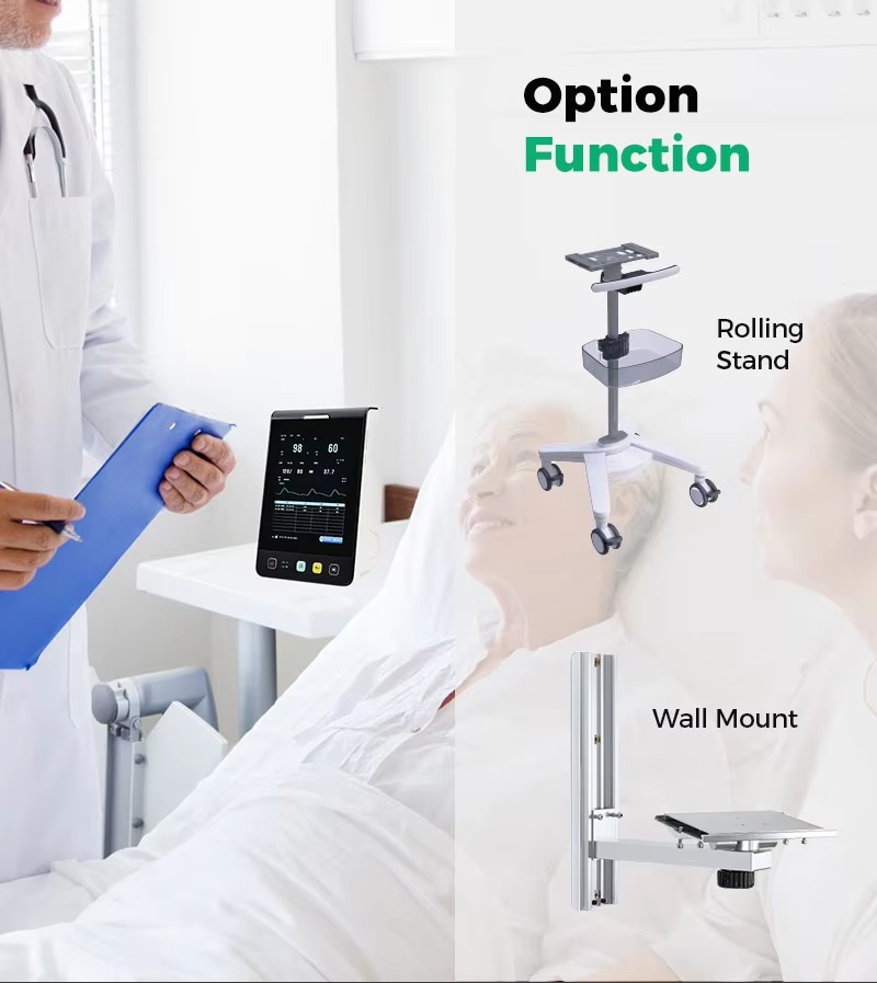 P8A  Color TFT Screen Patient Monitor
