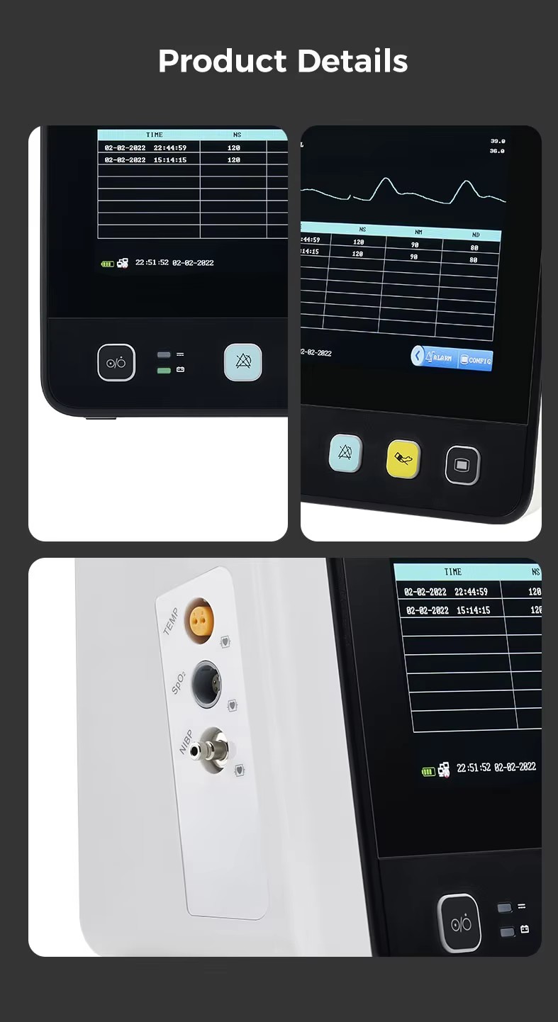 P8A  Color TFT Screen Patient Monitor