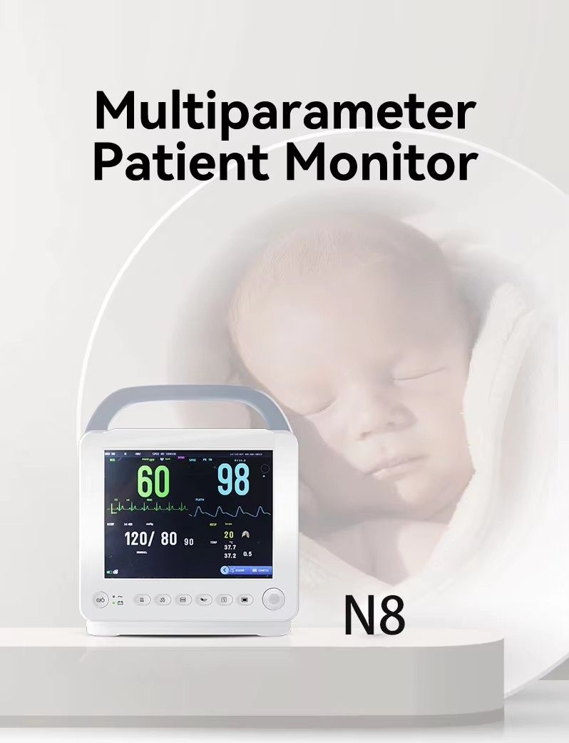 N8 Color TFT Screen Multi Parameter Patient Monitor