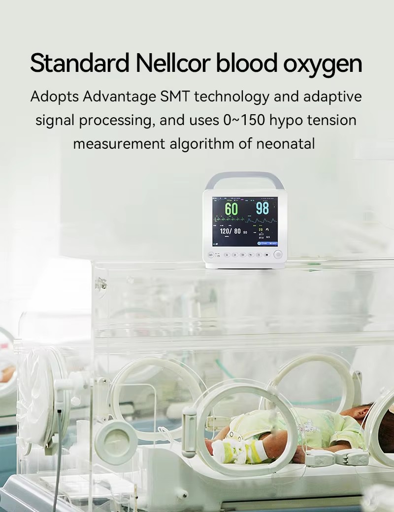 N8 Color TFT Screen Multi Parameter Patient Monitor