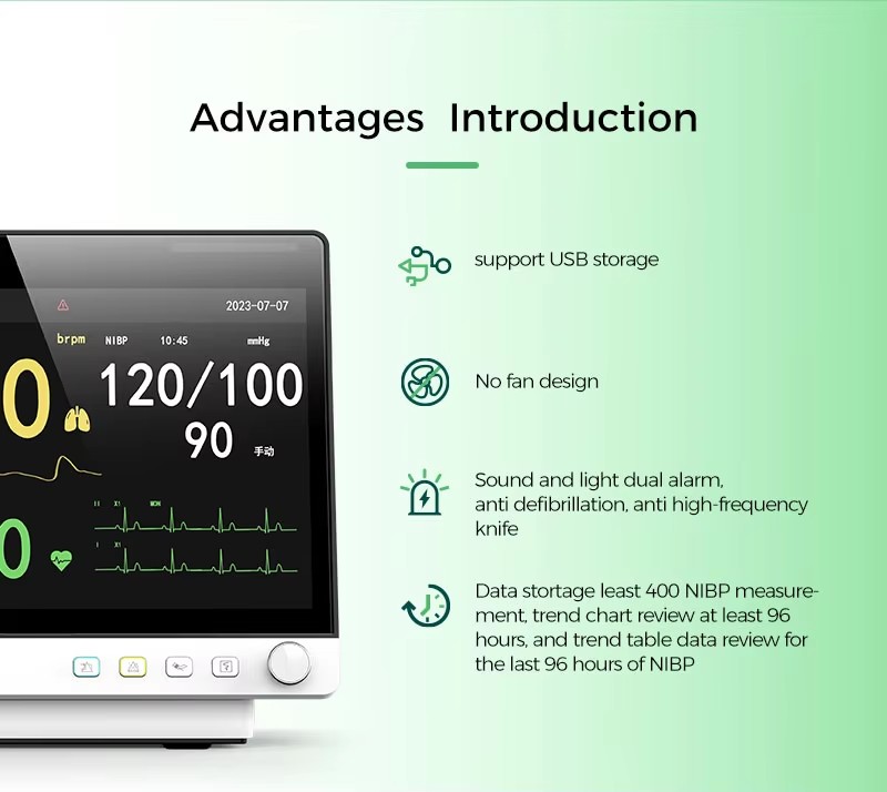 LP15A 15 Inch LCD Screen Patient Monitor LP15A 15 Inch LCD Screen Patient Monitor