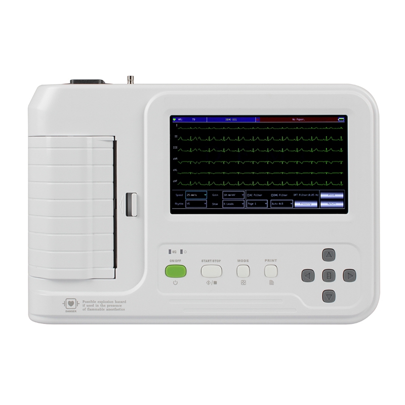 ECG 600G Six channel ECG Machine