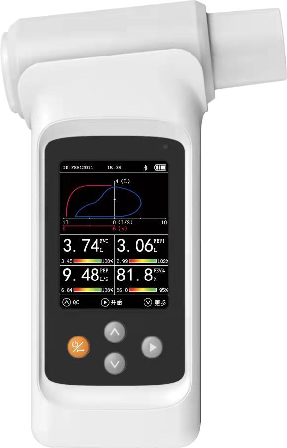sp90 Hand-held lung function testing device medical portable spirometer