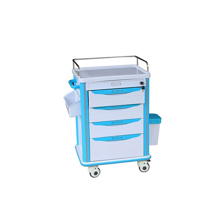 Double-sided medicine trolley ward ambulance