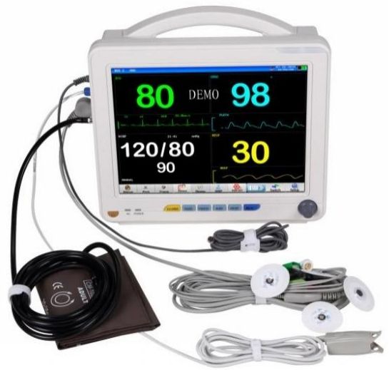 JR2000D 15inch multiparameter patient monitor
