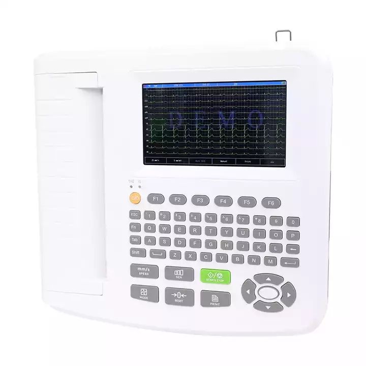 Portable electrocardiograph 12-lead ecg machine