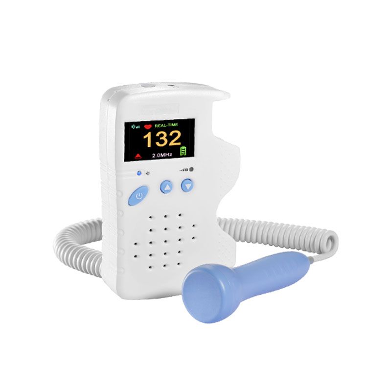 Color doppler fetal monitor portable fetal doppler