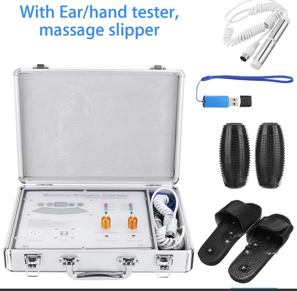 Quantum resonance magnetic analyzer