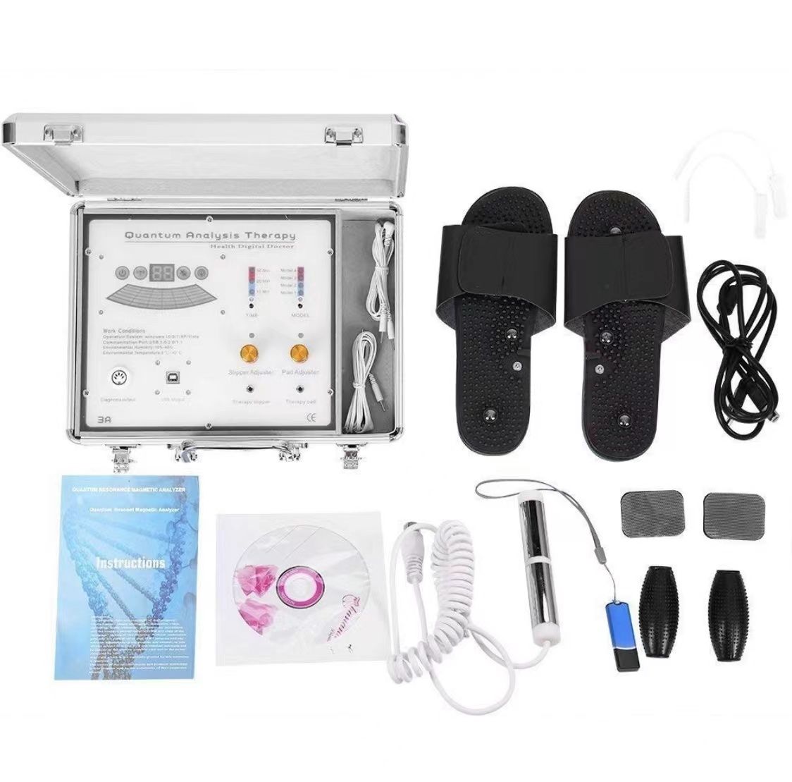 Quantum resonance magnetic analyzer