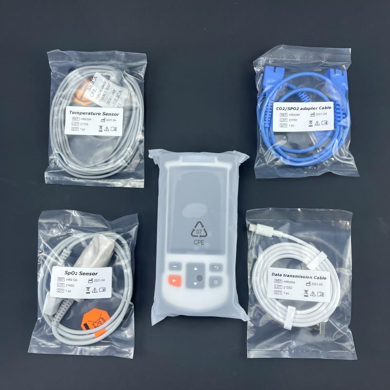 MULTI PARAMETER HANDHELD MONITOR with ETCO2 ,TEMP , SPO2 ,NIBP
