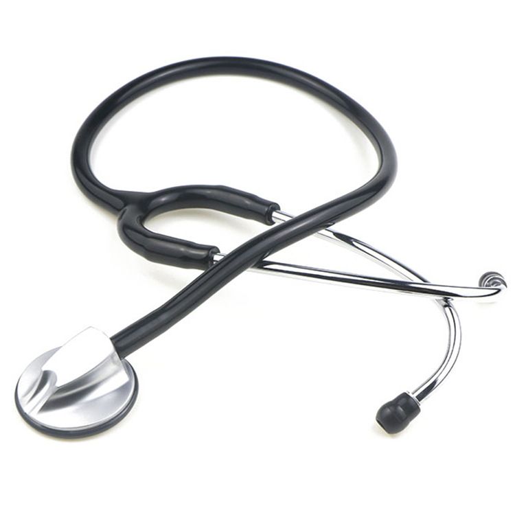 MEK-2055A  Yaguang silver shell stethoscope zinc alloy single head stethoscope