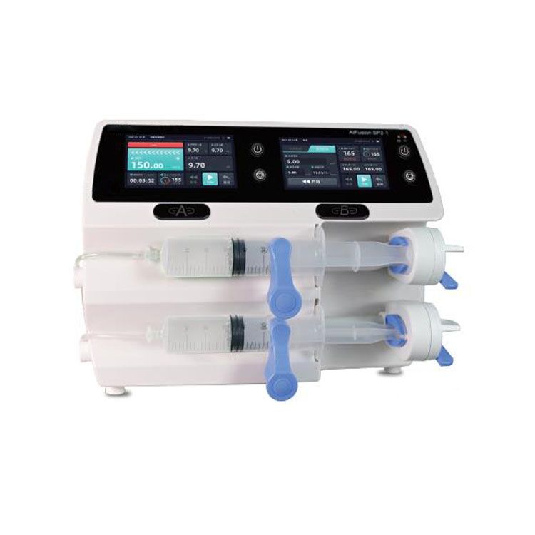 AIFusionSP2-1 Medical syringe pump dual channel syringe pump