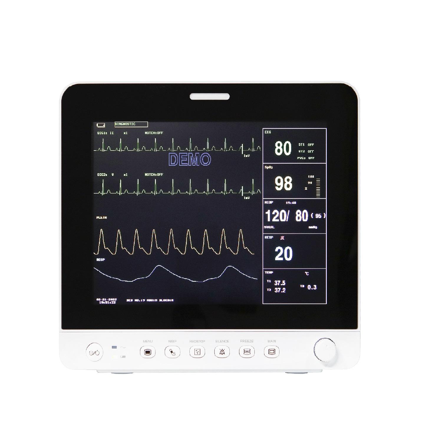 For Portable Cardiac Monitor CMS8000-1 Multi Parameter Patient Monitor