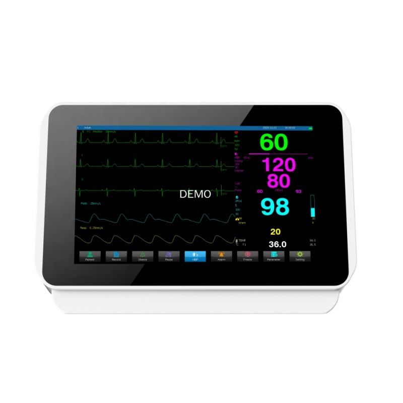 MEK-S10 Portable 10 Inch Touch Screen Vital Sign Monitor for Adults, Children, and Newborns