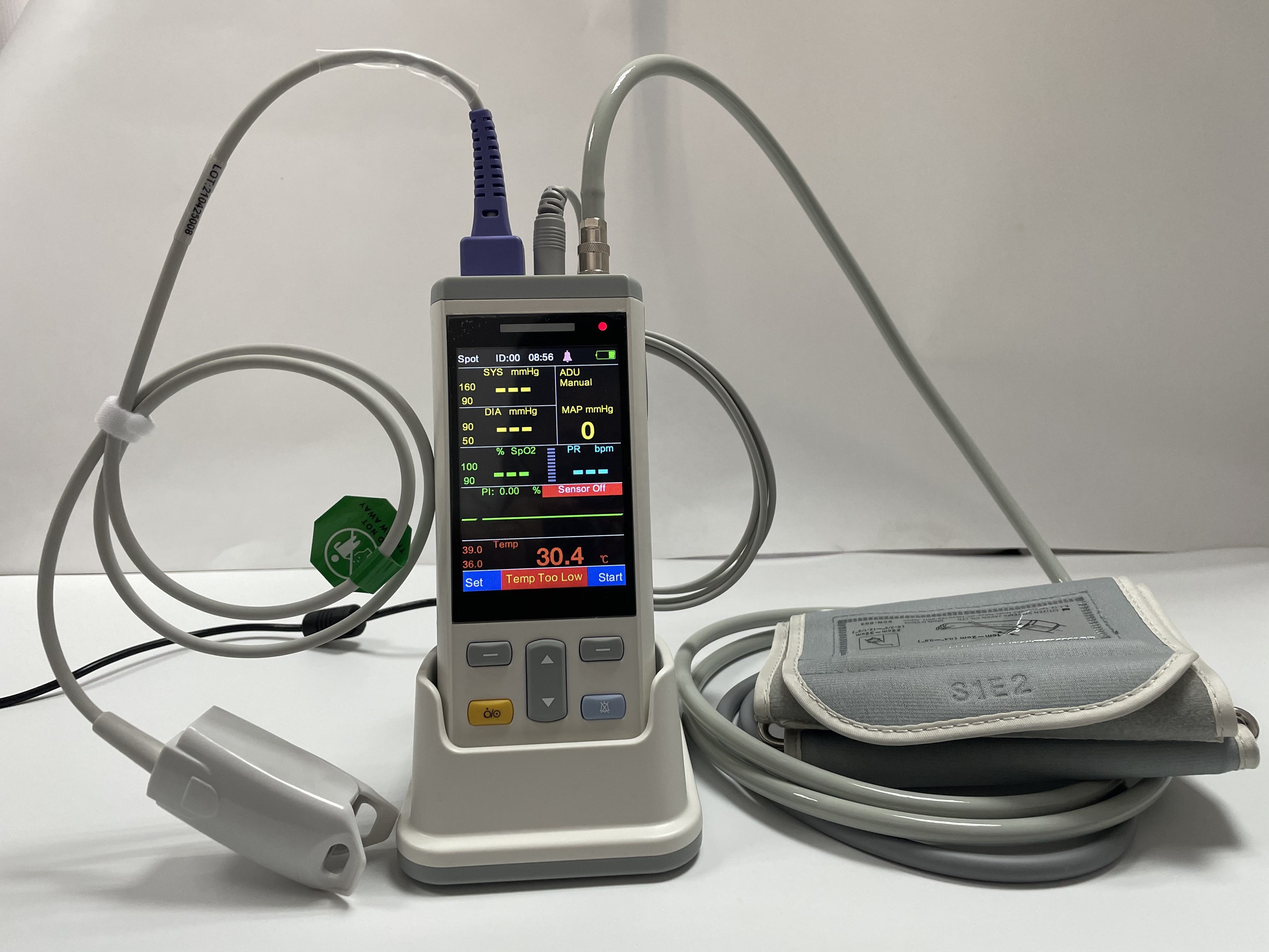 MEK100 3.5-inch Color High Brightness LCD Display Vital Sign Monitor