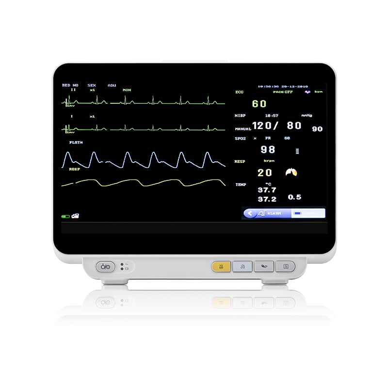 MEK-YK8000D 14 Inch TFT LCD Screen Vital Signs Monitor Advanced Patient Monitor