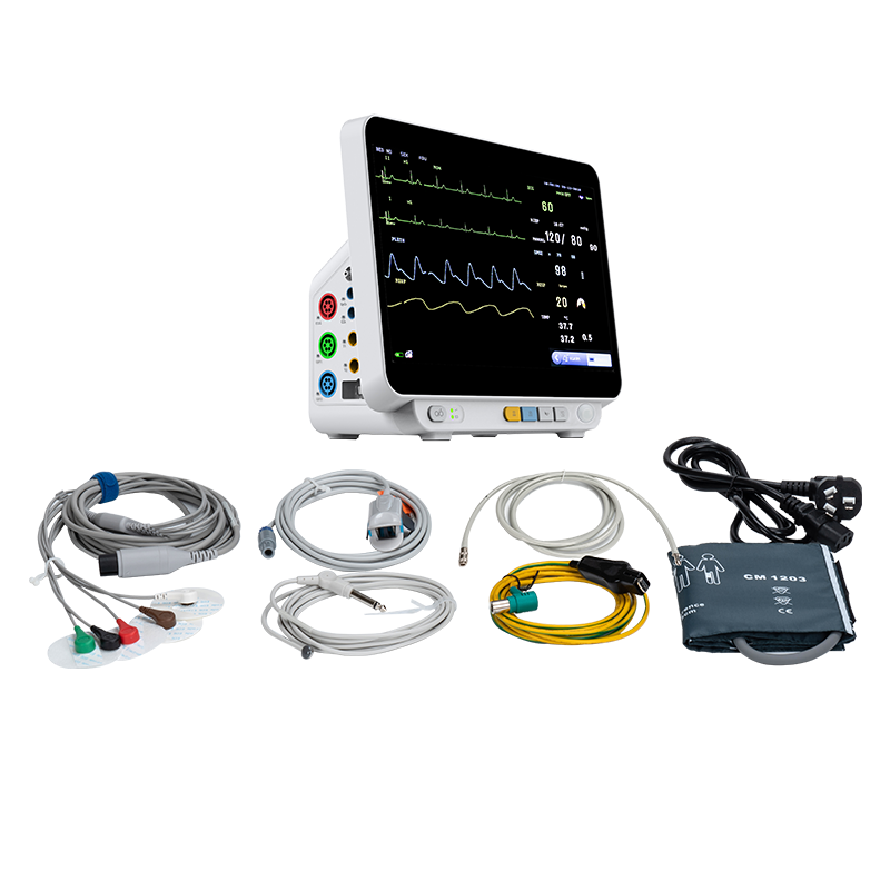 MEK-YK8000D 14 Inch TFT LCD Screen Vital Signs Monitor Advanced Patient Monitor
