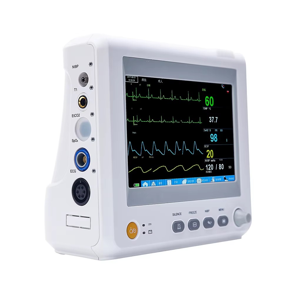 MEK-M8 8-inch ICU Monitor 7-parameter Medical Patient Monitor