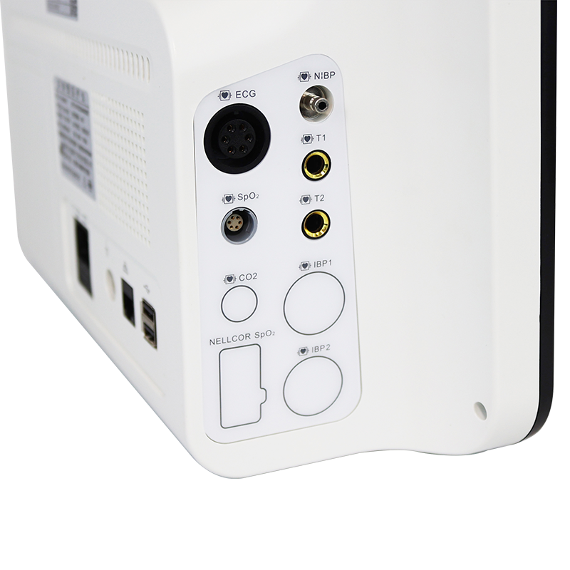 MEK-YK8000C Portable ICU Monitor 12.1-inch Color LCD Touch Screen Patient Monitor