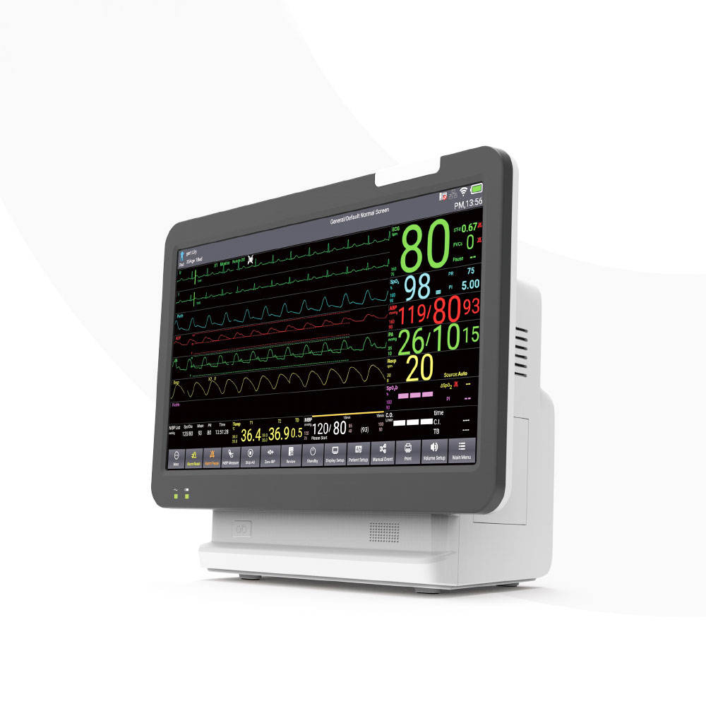 ICU ETCO2 ECG Insertion Vital Signs Monitor TS18 Patient Monitor